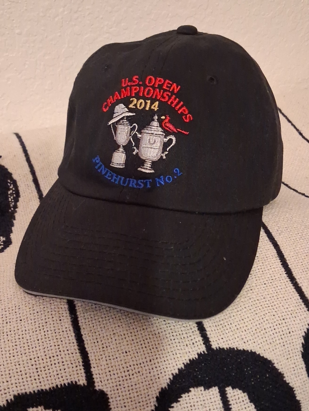 U.S. Open Championships 2014 Pinehurst No. 2 Black Baseball Cap